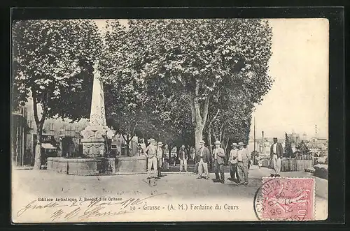 AK Grasse, Fontaine du Cours