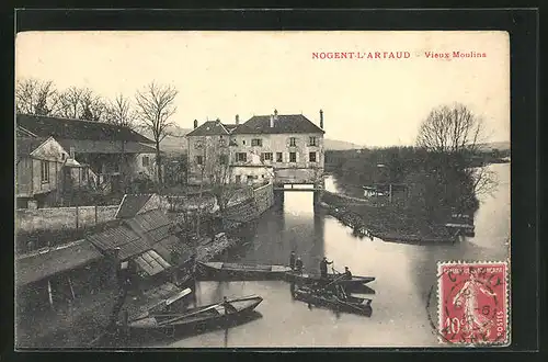 AK Nogent-L`Artaud, Vieux Moulins