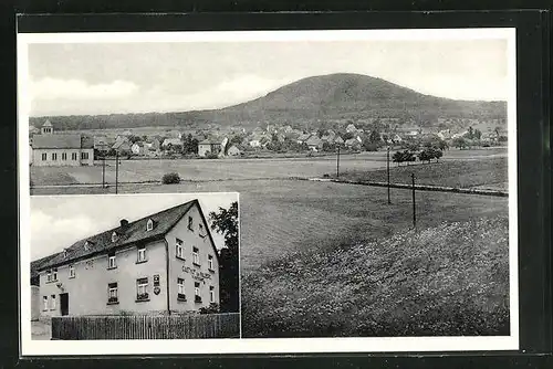 AK Moschheim / Unterwesterwald, Gasthof zum Malberg, Teilansicht