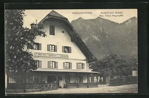 AK Marquartstein, Gasthof zum Hofwirt