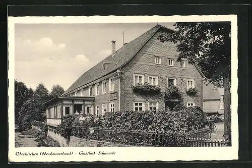 AK Oberkirchen / Hochsauerland, Gasthof Schauerte
