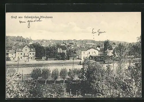 AK Geilenkirchen-Hünshoven, Bahnhof