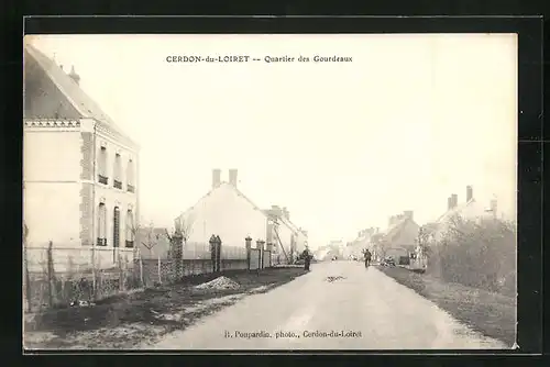 AK Cerdon-du-Loiret, Quartier des Gourdeaux