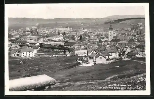 AK Pontarlier, Vue générale prise de la chapelle