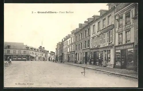 AK Grandvilliers, Place Barbier