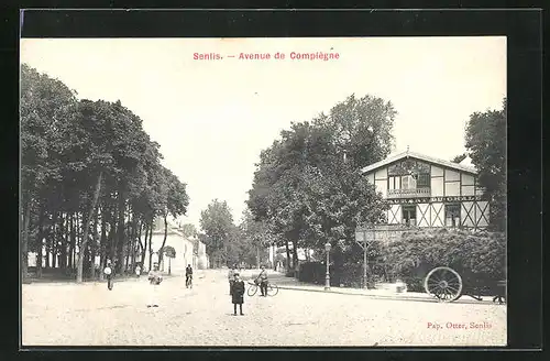 AK Senlis, Avenue de Compiègne