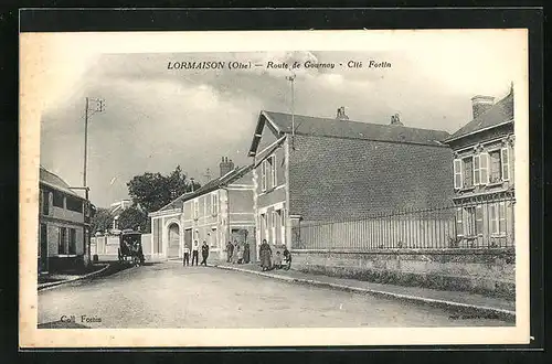 AK Lormaison, Route de Gournay, Cité Fortin