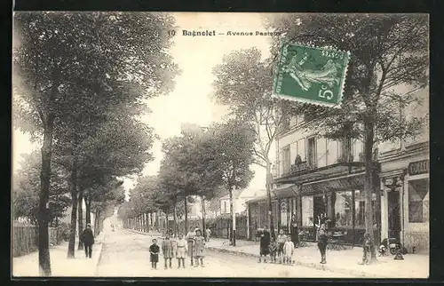 AK Bagnolet, Avenue Pasteur