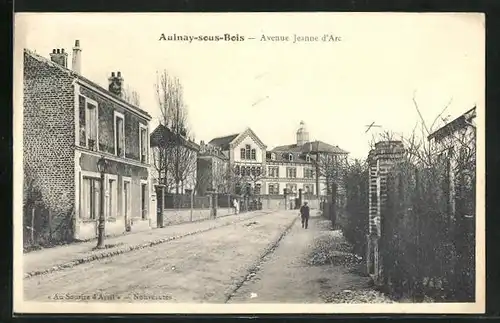 AK Aulnay-sous-Bois, Avenue Jeanne d`Arc