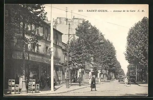 AK Saint-Ouen, Avenue de la Gare