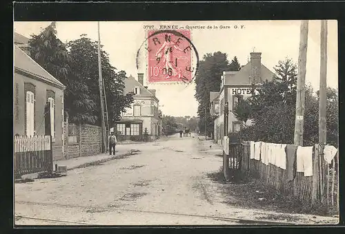 AK Ernée, Quartier de la Gare