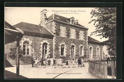 AK Fougerolles-du-Plessis, l'Ecole Communale de Filles