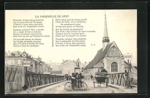 AK Sens, Entree et l'Eglise