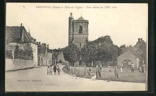 AK Sainpuits, Place de l`Eglise