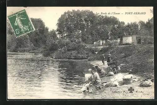 AK Port-Renard, Les Bords de l`Yonne