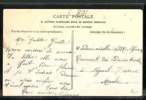 AK Vermenton, Vieille Maison, Strassenpartie