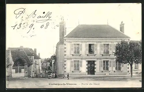 AK Coulanges-la-Vineuse, Porte du Haut