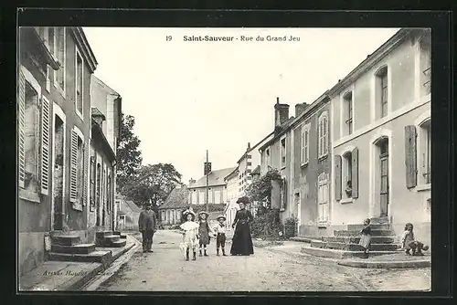 AK Saint-Sauveur, Rue du Grand Jeu