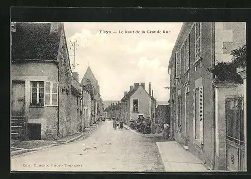 AK Fleys, Le haut de la Grande Rue