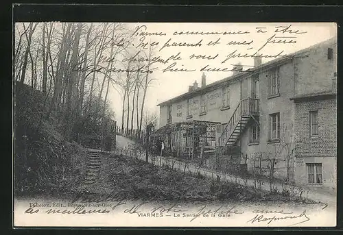 AK Viarmes, Le Sentier de la Gare