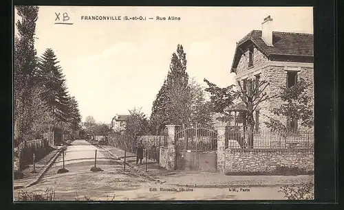 AK Franconville, Rue Aline