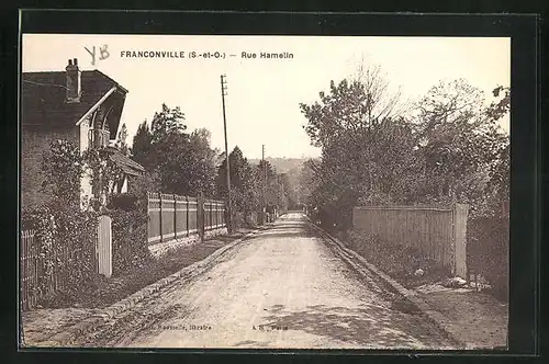 AK Franconville, Rue Hamelin