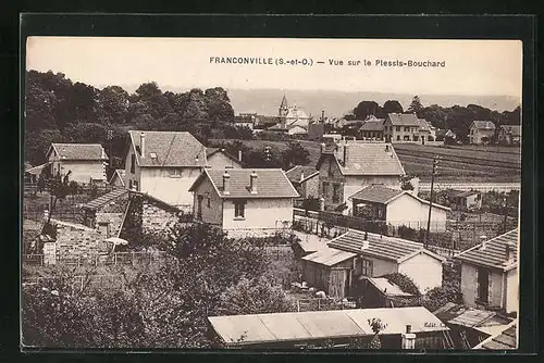 AK Franconville, Vue sur le Plessis-Bouchard