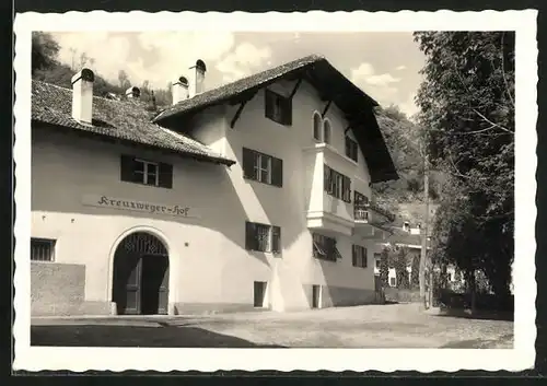 AK Nals, Kreuzwegerhof, Hotel-Pension Garni