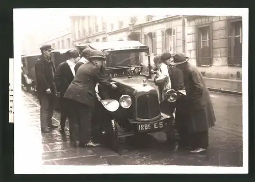 Fotografie Das Auto von M. Clémenceau