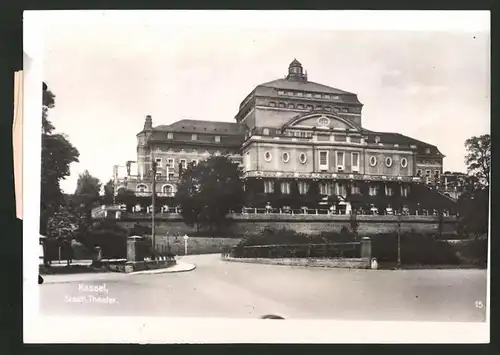 Fotografie Ansicht Kassel, Motiv der Staatsoper