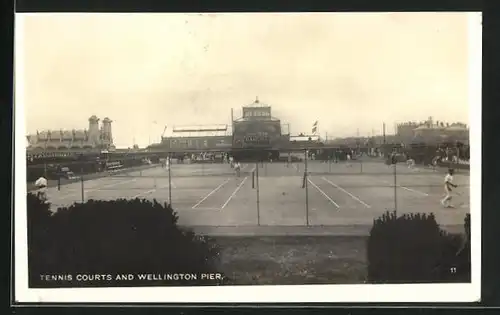 AK Great Yarmouth, Tennis Courts and Wellington Pier