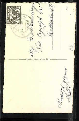 AK Sneek, Stadhuis, Rathaus im Sonnenschein