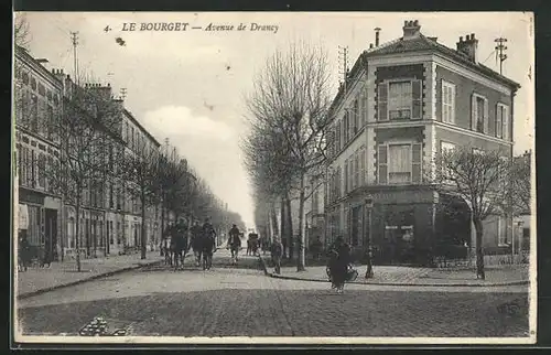AK Le Bourget, Avenue de Drancy