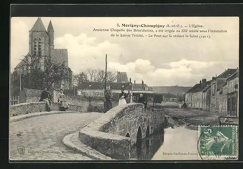 AK Morigny-Champigny, L`Eglise, Ancienne Chapelle des Bénédictins