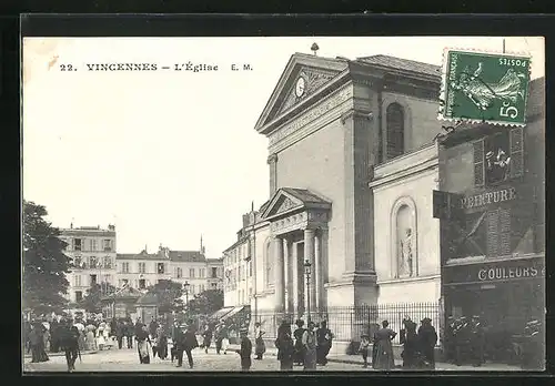 AK Vincennes, L`Église