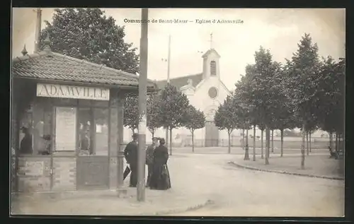 AK Saint-Maur, Eglise d'Adamville