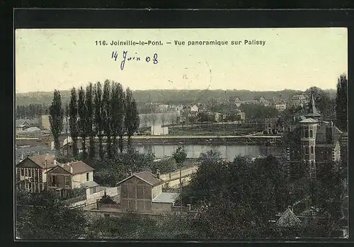 AK Joinville-le-Pont, Vue panoramique sur Palissy