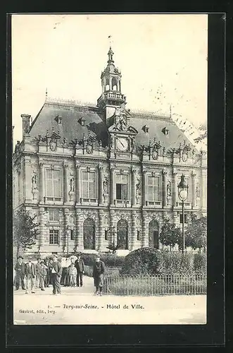 AK Ivry-sur-Seine, Hôtel de Ville