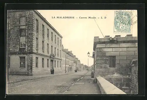 AK Caen, La Maladerie, Caserne Moulin