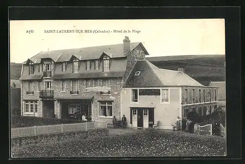 AK Saint-Laurent-sur-Mer, Hôtel de la Plage