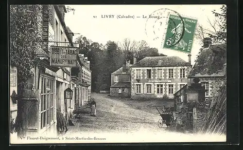 AK Livry, Le Bourg, Ortspartie