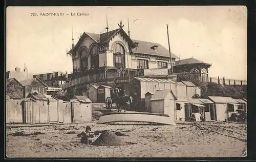 AK Saint-Pair, Le Casino, Strandpartie