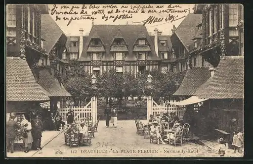 AK Deauville, La Plage Fleurie, Normandie Hotel