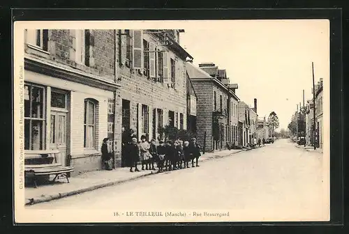 AK Le Teilleuil, Rue Beauregard
