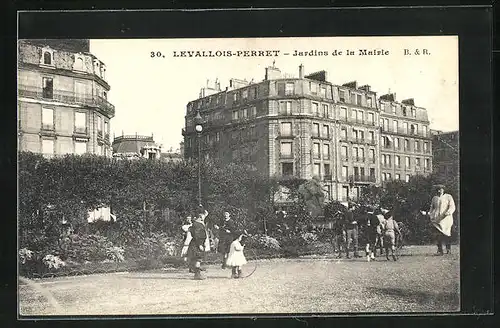 AK Levallois-Perret, Jardins de la Mairie