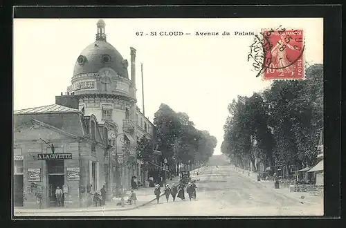AK st Cloud, Avenue du Palais
