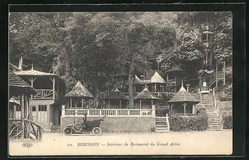 AK Robinson, Intérieur du Restaurant du Grand Arbre