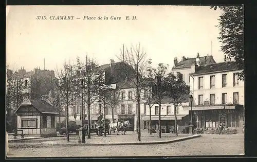 AK Clamart, Place de la Gare