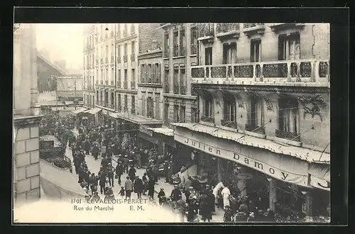 AK Levallois-Perret, rue du Marché