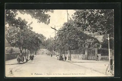 AK Puteaux, Montee de la Gare, Boulevard Richard-Wallace